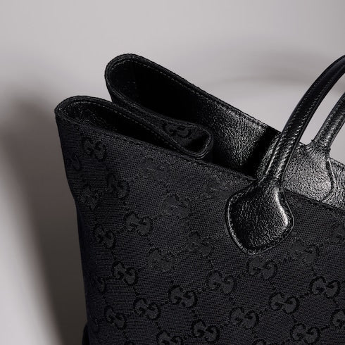 Gucci NY large tote bag - grey and black GG canvas