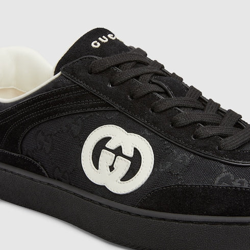 Men's G75 sneaker - black suede