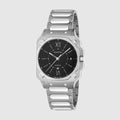 G-Flat watch, 36mm - steel