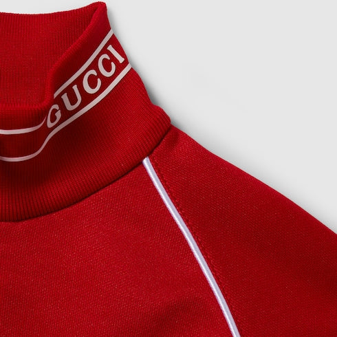 Children's jersey sweatshirt - red