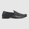 Men's Gucci Lugano loafer - black leather