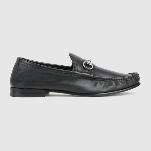 Men's Gucci Lugano loafer - black leather