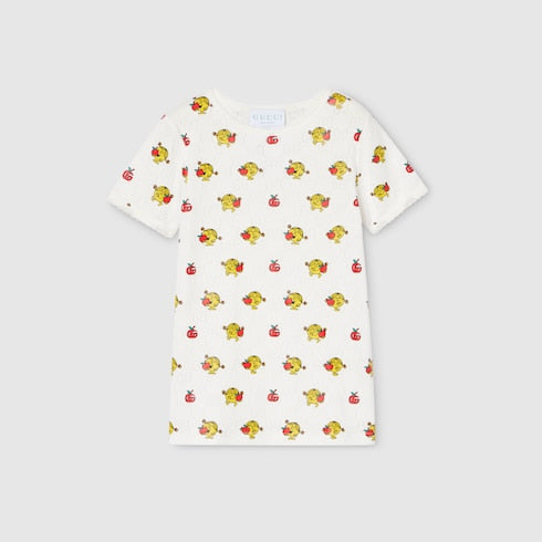 GG cotton T-shirt - Children's printed