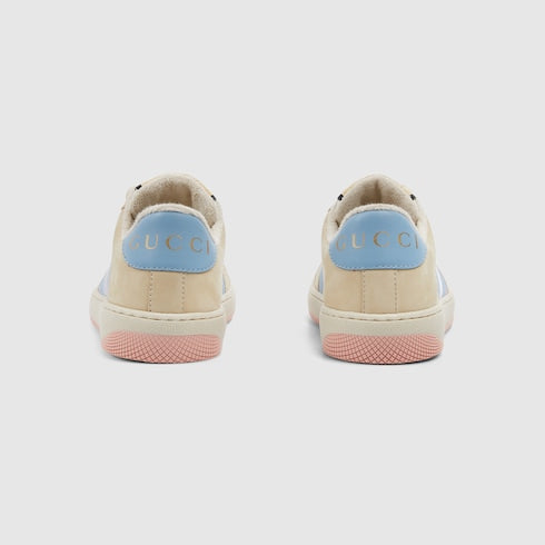 Children's Screener sneaker - ivory leather