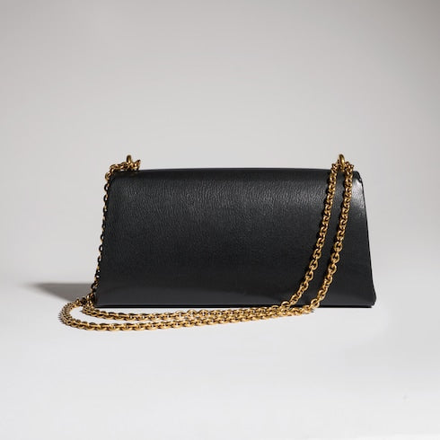 Dionysus medium shoulder bag - black leather