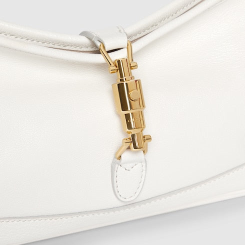 Jackie Slim medium shoulder bag - white leather