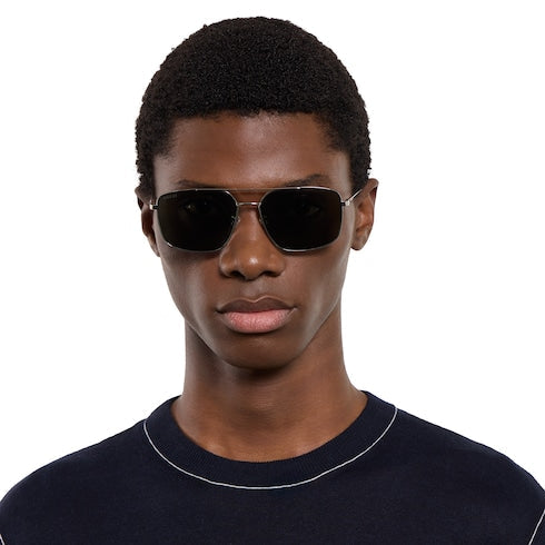 Specialized fit navigator sunglasses - silver