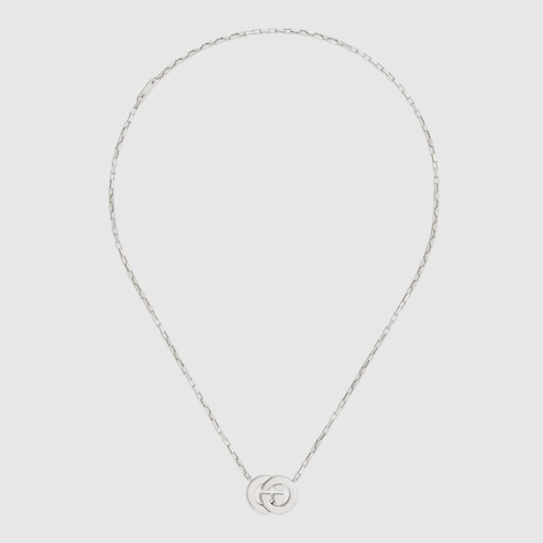 Gucci Interlocking pendant necklace - 925 sterling silver
