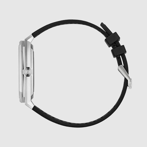 Gucci 25H watch, 40mm - black rubber