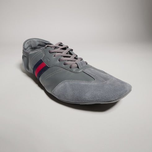 Men's Flex sneaker - grey suede and leather