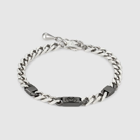 Gucci Interlocking chain bracelet - 925 sterling silver
