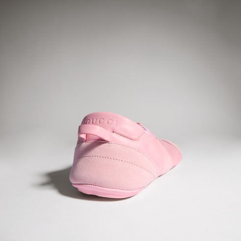 Men's Flex sneaker - pink suede and leather